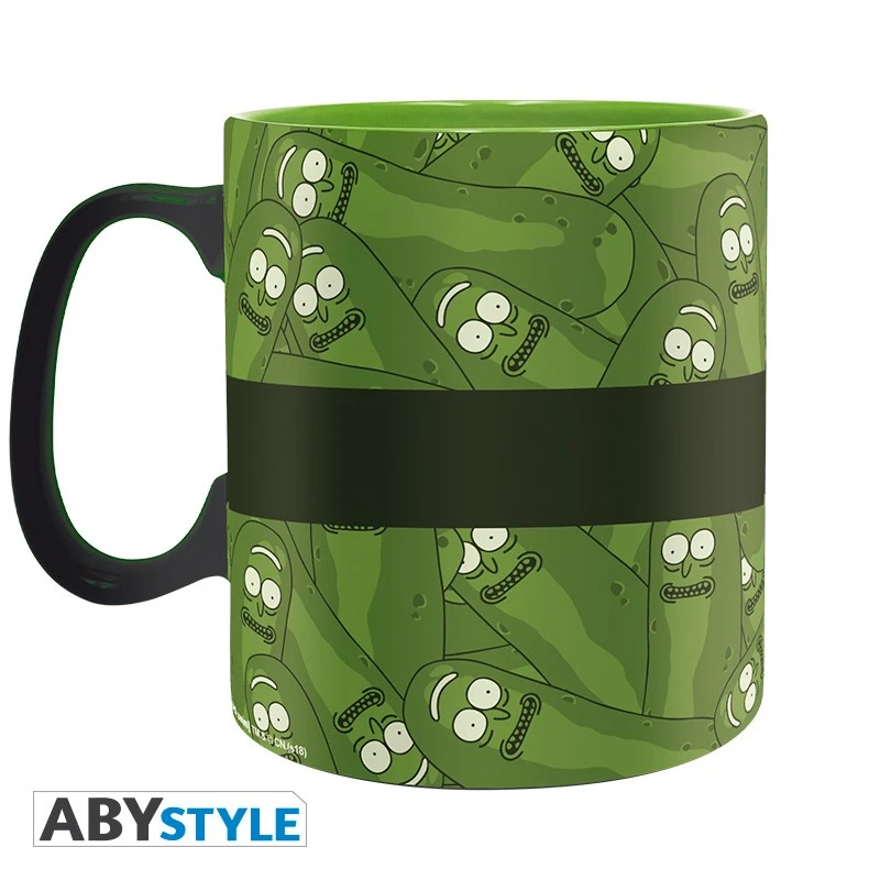ABYstyle Rick And Morty - Mug - 460 Ml - Pickle Rick - Avec Boîte 1 ABYstyle Rick And Morty - Mug - 460 Ml - Pickle Rick - Avec Boîte