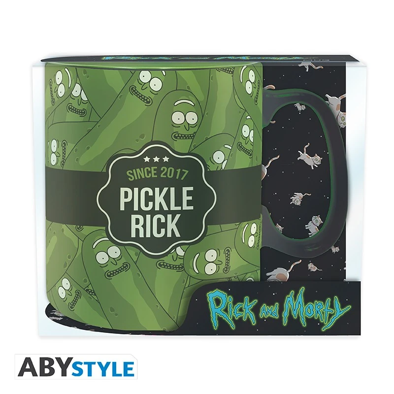 ABYstyle Rick And Morty - Mug - 460 Ml - Pickle Rick - Avec Boîte 4 ABYstyle Rick And Morty - Mug - 460 Ml - Pickle Rick - Avec Boîte – Image 4