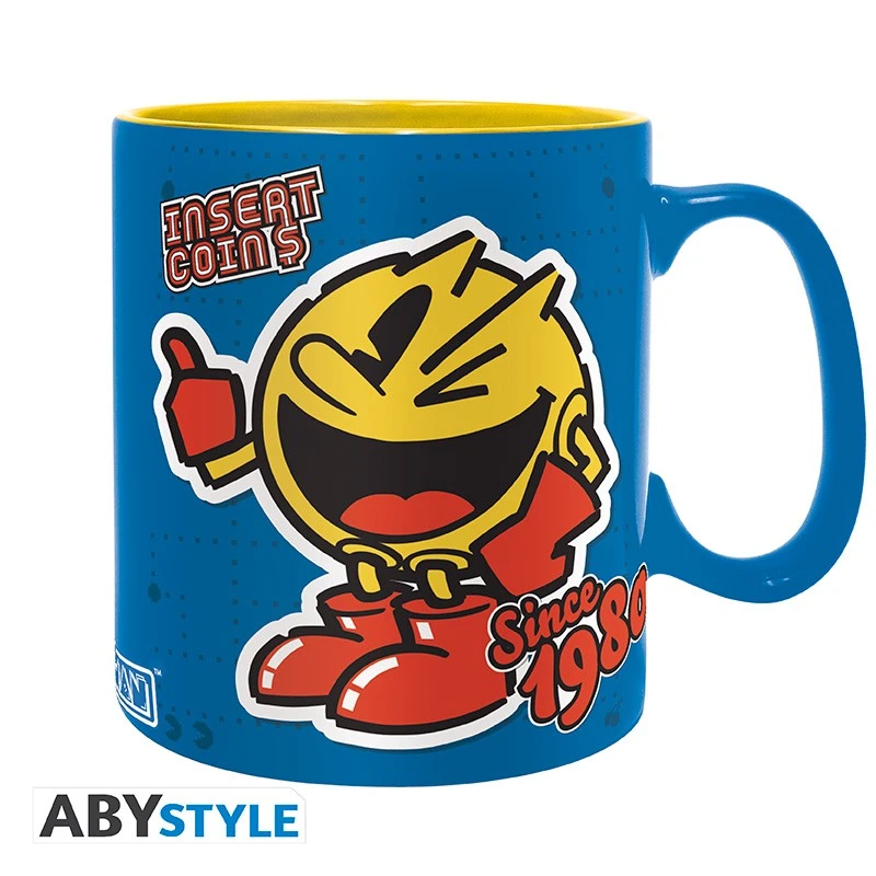 ABYstyle PAC-MAN Mug Rétro Grand Contenant 2 ABYstyle PAC-MAN Mug Rétro Grand Contenant – Image 2