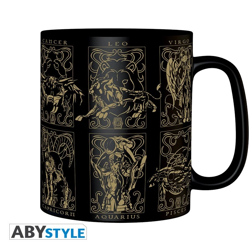 ABYstyle Saint Seiya - Mug Armures D'or - 460 Ml 2 ABYstyle Saint Seiya - Mug Armures D'or - 460 Ml – Image 2