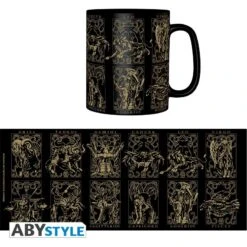 ABYstyle Saint Seiya - Mug Armures D'or - 460 Ml 9 ABYstyle Saint Seiya - Mug Armures D'or - 460 Ml -ABYstyle Boutique 3665361001645 5
