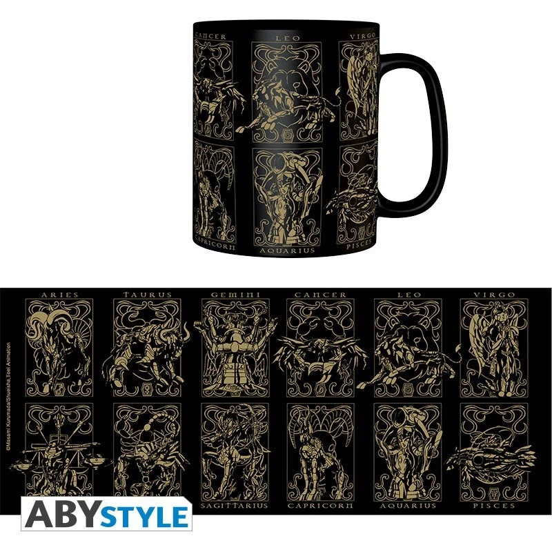 ABYstyle Saint Seiya - Mug Armures D'or - 460 Ml 5 ABYstyle Saint Seiya - Mug Armures D'or - 460 Ml – Image 5