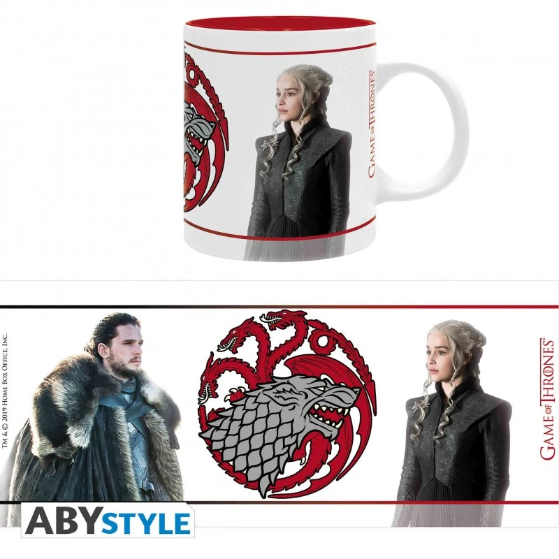 ABYstyle GAME OF THRONES Mug Jon & Daenerys 5 ABYstyle GAME OF THRONES Mug Jon & Daenerys – Image 5