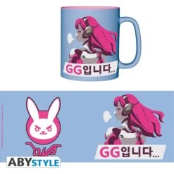 ABYstyle OVERWATCH Mug D.VA Grand Contenant 10 ABYstyle OVERWATCH Mug D.VA Grand Contenant -ABYstyle Boutique 3665361007777 5