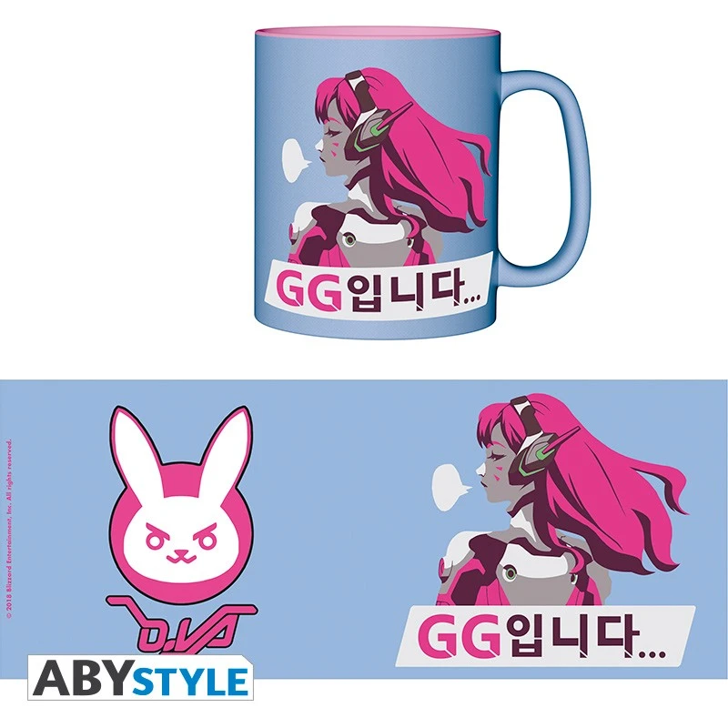 ABYstyle OVERWATCH Mug D.VA Grand Contenant 5 ABYstyle OVERWATCH Mug D.VA Grand Contenant – Image 5