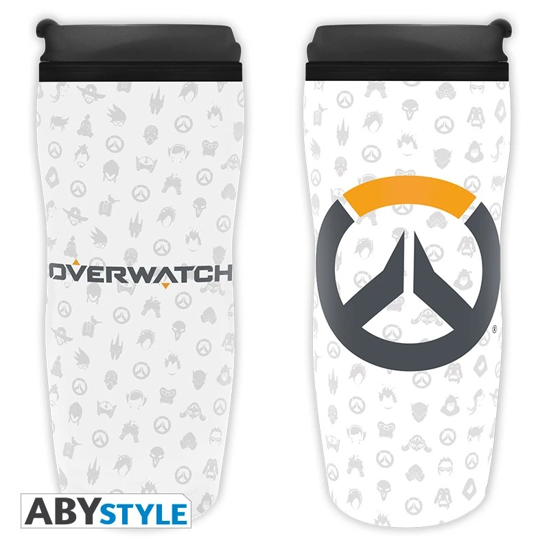 ABYstyle OVERWATCH Mug De Voyage Logo 2 ABYstyle OVERWATCH Mug De Voyage Logo – Image 2