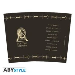 ABYstyle GAME OF THRONES - Mug De Voyage "Trône"