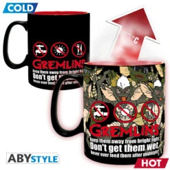 ABYstyle Gremlins - Mug Heat Change - 460 Ml - Ne Pas Mouiller
