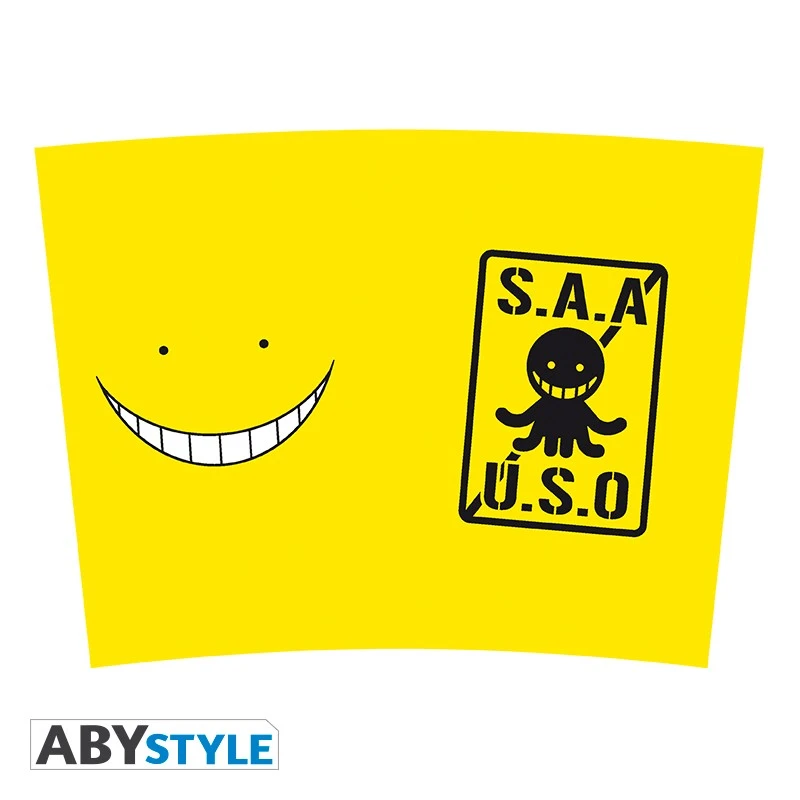 ABYstyle ASSASSINATION CLASSROOM Mug De Voyage Koro-Sensei 1 ABYstyle ASSASSINATION CLASSROOM Mug De Voyage Koro-Sensei