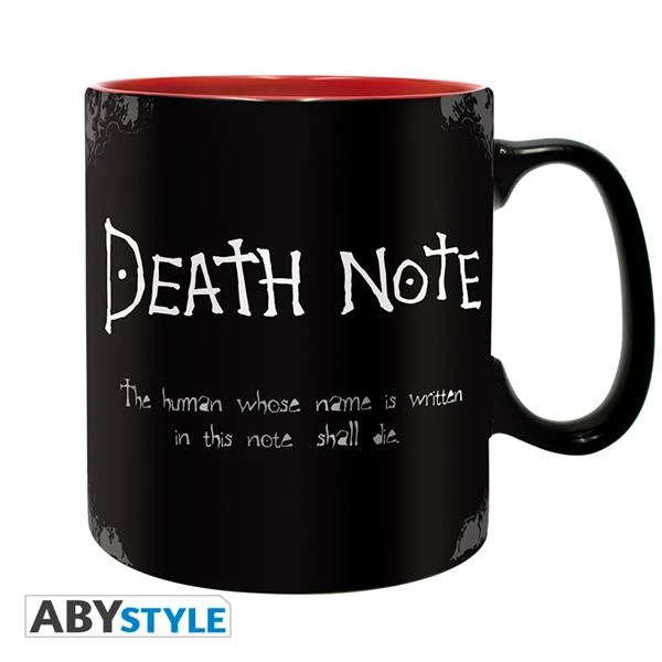 ABYstyle Death Note - Mug - 460 Ml - Death Note - Mate 1 ABYstyle Death Note - Mug - 460 Ml - Death Note - Mate