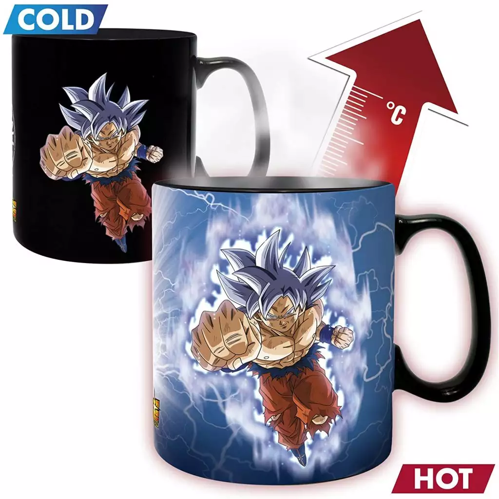ABYstyle Dragon Ball Super - Heat Change Mug 460 Ml - Goku Vs Jiren 2 ABYstyle Dragon Ball Super - Heat Change Mug 460 Ml - Goku Vs Jiren – Image 2