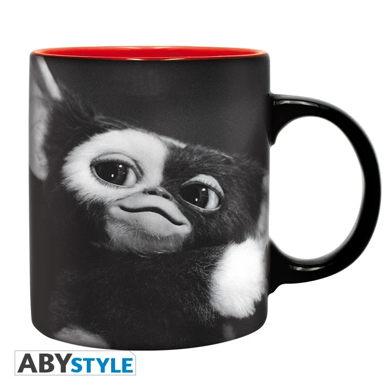ABYstyle GREMLINS - Mug - 320 Ml - Gizmo Noir & Blanc 2 ABYstyle GREMLINS - Mug - 320 Ml - Gizmo Noir & Blanc – Image 2