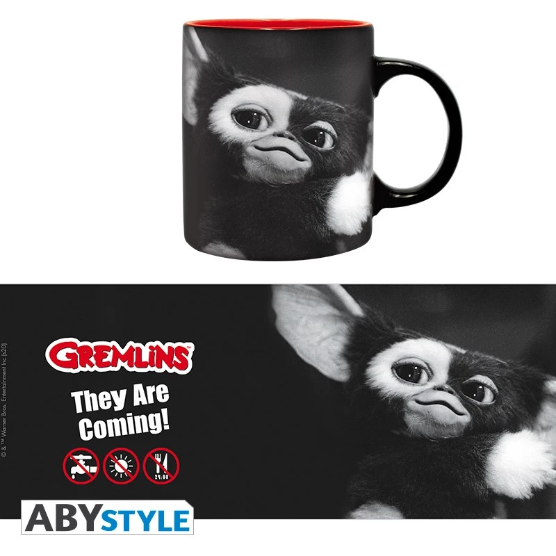 ABYstyle GREMLINS - Mug - 320 Ml - Gizmo Noir & Blanc 5 ABYstyle GREMLINS - Mug - 320 Ml - Gizmo Noir & Blanc – Image 5