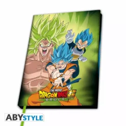 ABYstyle Dragon Ball Super - Notebook A5 - Broly Vs Goku & Vegeta