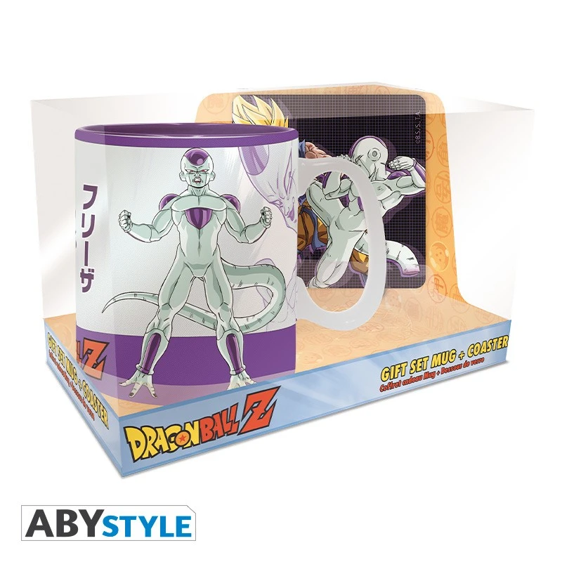 ABYstyle Dragon Ball - Gift Set Mug 460 Ml + Coaster Goku Vs Frieza 2 ABYstyle Dragon Ball - Gift Set Mug 460 Ml + Coaster Goku Vs Frieza – Image 2