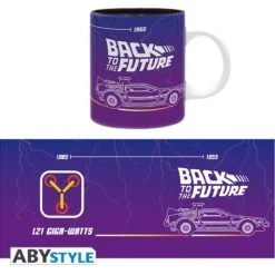 ABYstyle RETOUR VERS LE FUTUR - Mug - 320ml - 1.21 GW - Avec Boîte 9 ABYstyle RETOUR VERS LE FUTUR - Mug - 320ml - 1.21 GW - Avec Boîte -ABYstyle Boutique 3665361045458 5
