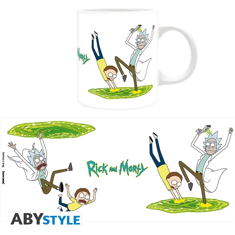 ABYstyle RICK AND MORTY Mug Portail 2 5 ABYstyle RICK AND MORTY Mug Portail 2 â Image 5