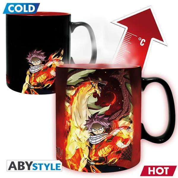 ABYstyle FAIRY TAIL Mug Thermo-réactif Natsu & Lucy 2 ABYstyle FAIRY TAIL Mug Thermo-réactif Natsu & Lucy – Image 2