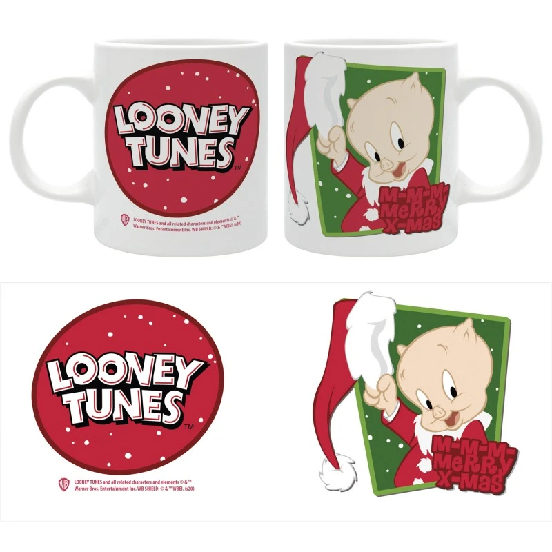 ABYstyle Looney Tunes - Mug 320 Ml - X-MAS - Porky Pig 2 ABYstyle Looney Tunes - Mug 320 Ml - X-MAS - Porky Pig â Image 2