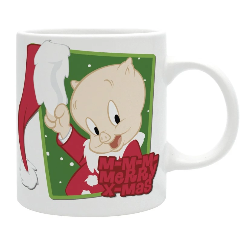 ABYstyle Looney Tunes - Mug 320 Ml - X-MAS - Porky Pig 1 ABYstyle Looney Tunes - Mug 320 Ml - X-MAS - Porky Pig