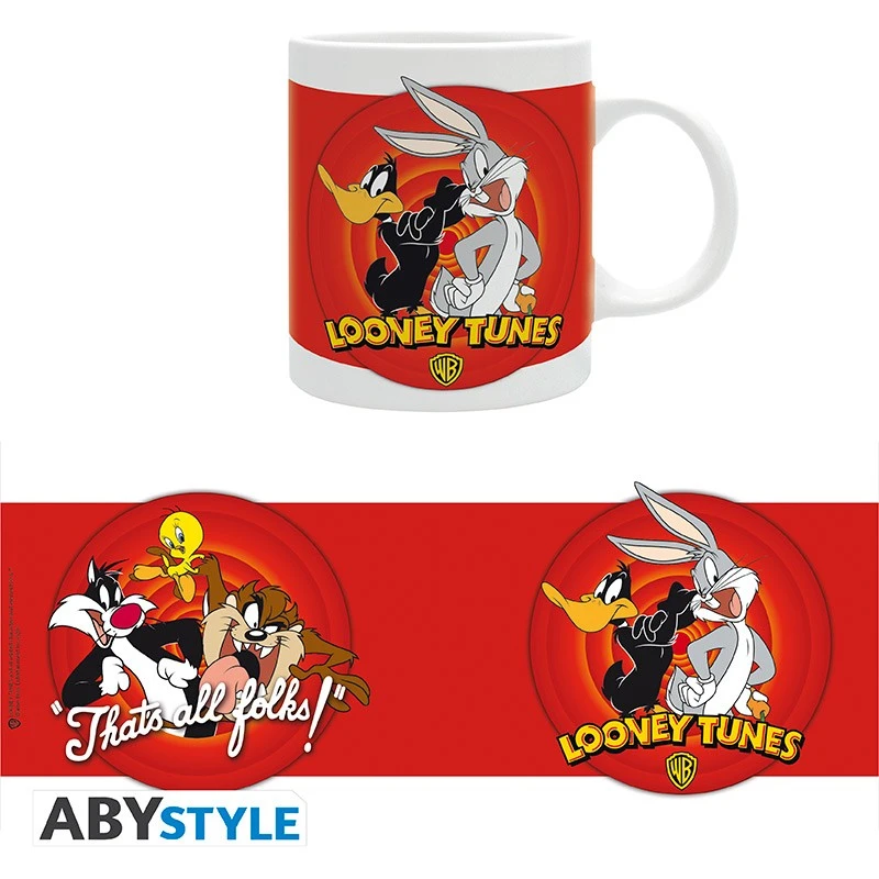 ABYstyle Looney Tunes - Mug - 320 Ml - "C'Est Fini Les Amis" 5 ABYstyle Looney Tunes - Mug - 320 Ml - "C'Est Fini Les Amis" – Image 5