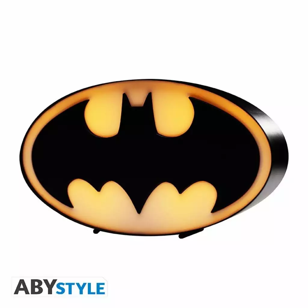 ABYstyle Dc Comics - Batman - Lampe A Led 25x6x14 Cm - Logo 1 ABYstyle Dc Comics - Batman - Lampe A Led 25x6x14 Cm - Logo