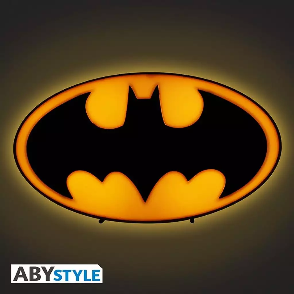 ABYstyle Dc Comics - Batman - Lampe A Led 25x6x14 Cm - Logo 2 ABYstyle Dc Comics - Batman - Lampe A Led 25x6x14 Cm - Logo – Image 2
