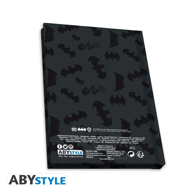 ABYstyle DC COMICS Coffret Cadeau Verre XXL + Pin's + Carnet Batman 7 ABYstyle DC COMICS Coffret Cadeau Verre XXL + Pin's + Carnet Batman – Image 7