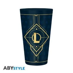 ABYstyle LEAGUE OF LEGENDS Coffret Cadeau Verre XXL + Pin's + Carnet Hextech