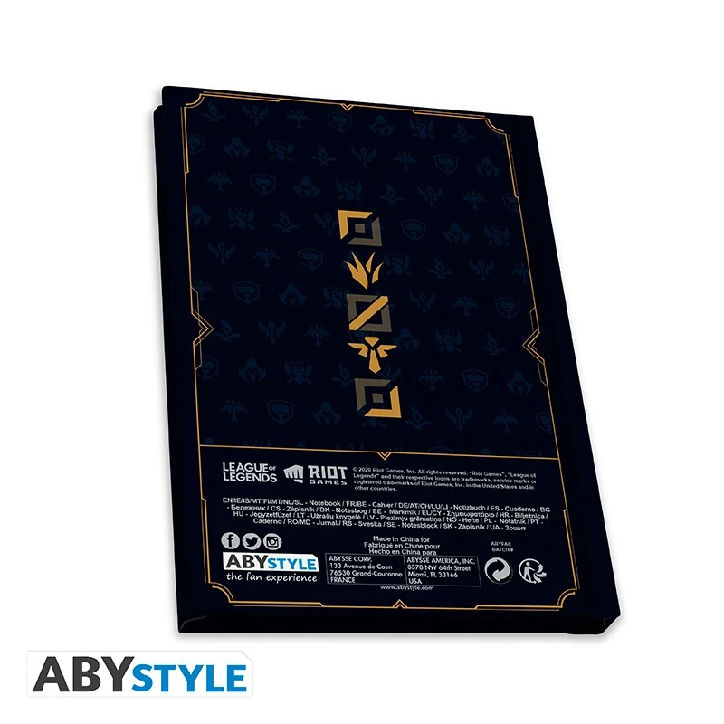 ABYstyle LEAGUE OF LEGENDS Coffret Cadeau Verre XXL + Pin's + Carnet Hextech 5 ABYstyle LEAGUE OF LEGENDS Coffret Cadeau Verre XXL + Pin's + Carnet Hextech – Image 5