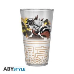 ABYstyle MY HERO ACADEMIA Coffret Cadeau Verre XXL + Pin's + Carnet Héros -ABYstyle Boutique 3665361058168 3