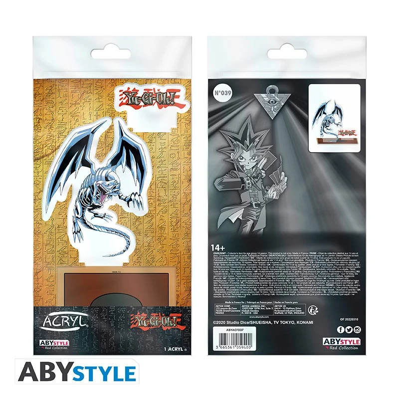 ABYstyle YU-GI-OH! Acryl® Dragon Blanc Aux Yeux Bleus 1 ABYstyle YU-GI-OH! Acryl® Dragon Blanc Aux Yeux Bleus