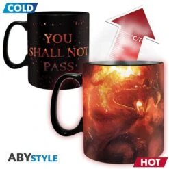 ABYstyle Lord Of The Rings - Magic Mug - 460 Ml - Vous Ne Passerez Pas