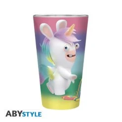 ABYstyle LAPINS CRETINS Verre XXL Arc En Ciel