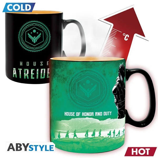 ABYstyle Dune - Mug Heat Change - 460 Ml - Atréides Vs Harkonnen -avc Boîte 2 ABYstyle Dune - Mug Heat Change - 460 Ml - Atréides Vs Harkonnen -avc Boîte – Image 2
