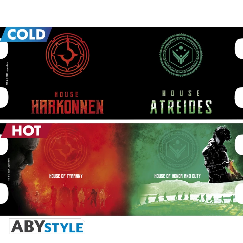 ABYstyle Dune - Mug Heat Change - 460 Ml - Atréides Vs Harkonnen -avc Boîte 4 ABYstyle Dune - Mug Heat Change - 460 Ml - Atréides Vs Harkonnen -avc Boîte – Image 4