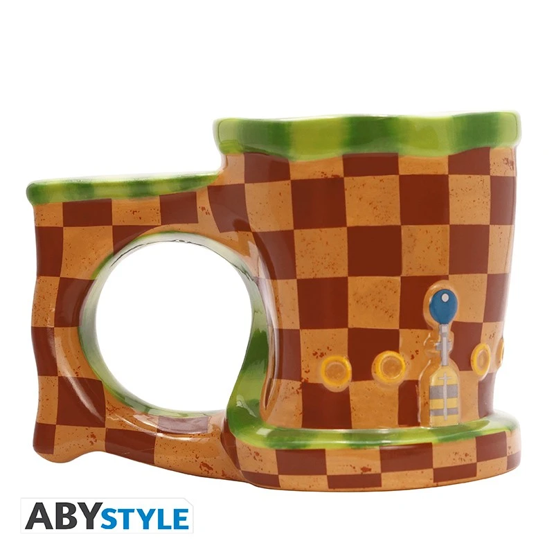 ABYstyle SONIC Mug 3D Le Monde De Sonic 1 ABYstyle SONIC Mug 3D Le Monde De Sonic