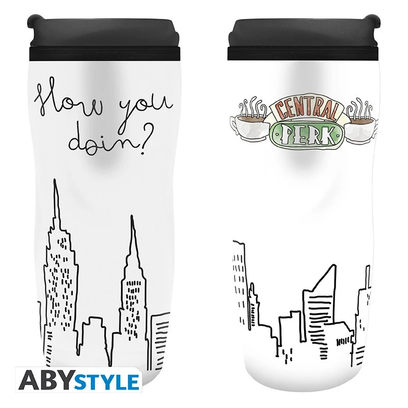 ABYstyle FRIENDS Mug De Voyage Central Perk 2 ABYstyle FRIENDS Mug De Voyage Central Perk – Image 2