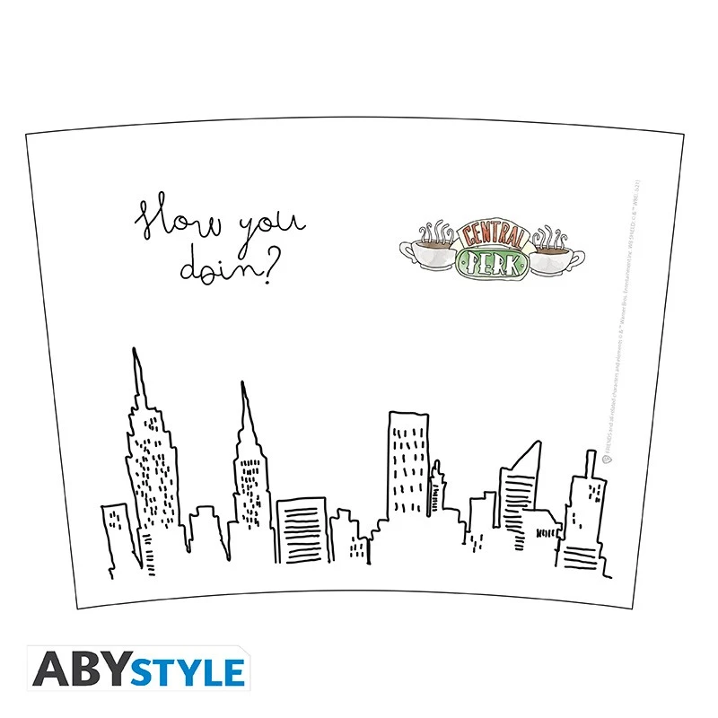 ABYstyle FRIENDS Mug De Voyage Central Perk 1 ABYstyle FRIENDS Mug De Voyage Central Perk