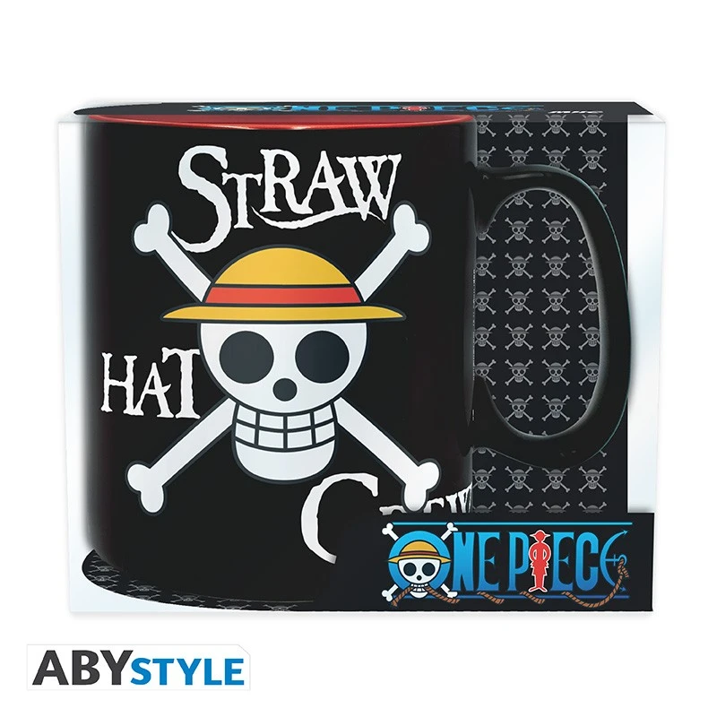 ABYstyle One Piece - Mug Luffy & Skull - 460 Ml 4 ABYstyle One Piece - Mug Luffy & Skull - 460 Ml – Image 4
