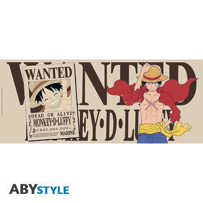 ABYstyle ONE PIECE Mug Luffy & Wanted Grand Contenant 3 ABYstyle ONE PIECE Mug Luffy & Wanted Grand Contenant – Image 3