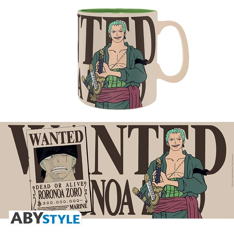 ABYstyle ONE PIECE Mug Zoro & Wanted Grand Contenant 5 ABYstyle ONE PIECE Mug Zoro & Wanted Grand Contenant – Image 5
