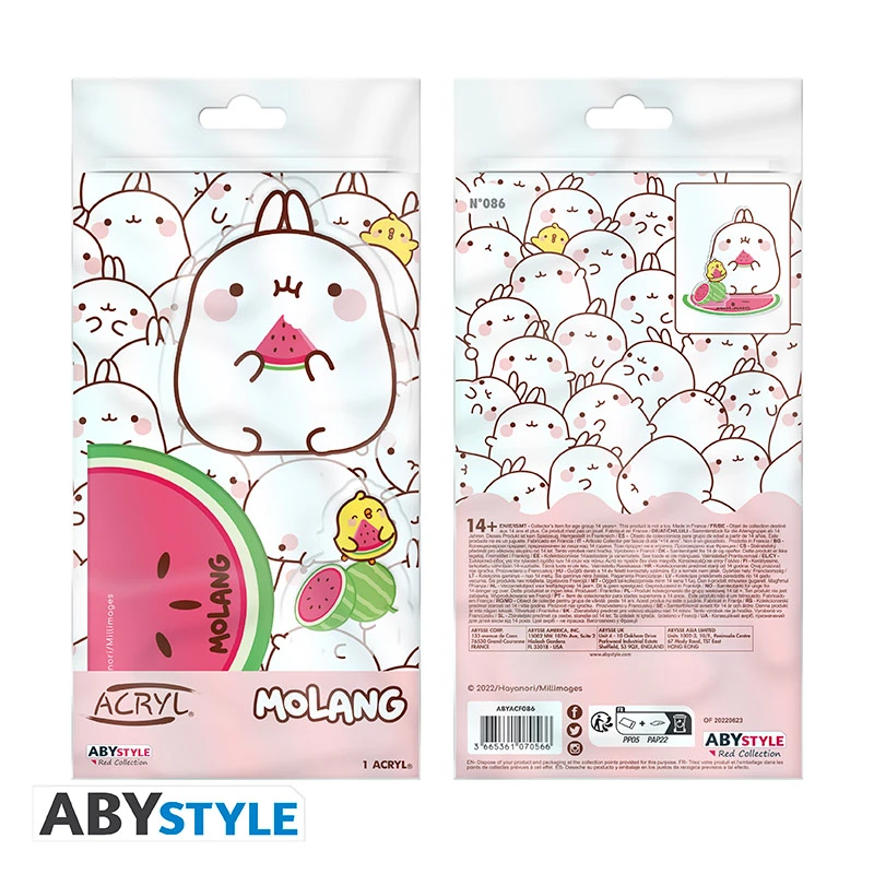 ABYstyle MOLANG Acryl® Molang & Pastèque 3 ABYstyle MOLANG Acryl® Molang & Pastèque – Image 3
