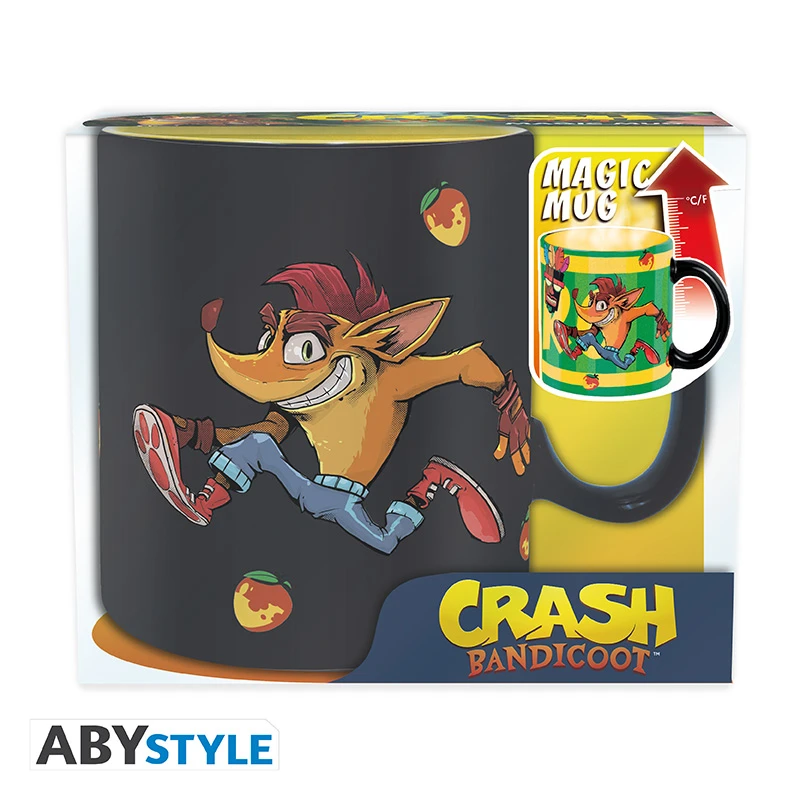 ABYstyle CRASH BANDICOOT Mug Thermo-réactif Nitro 5 ABYstyle CRASH BANDICOOT Mug Thermo-réactif Nitro – Image 5