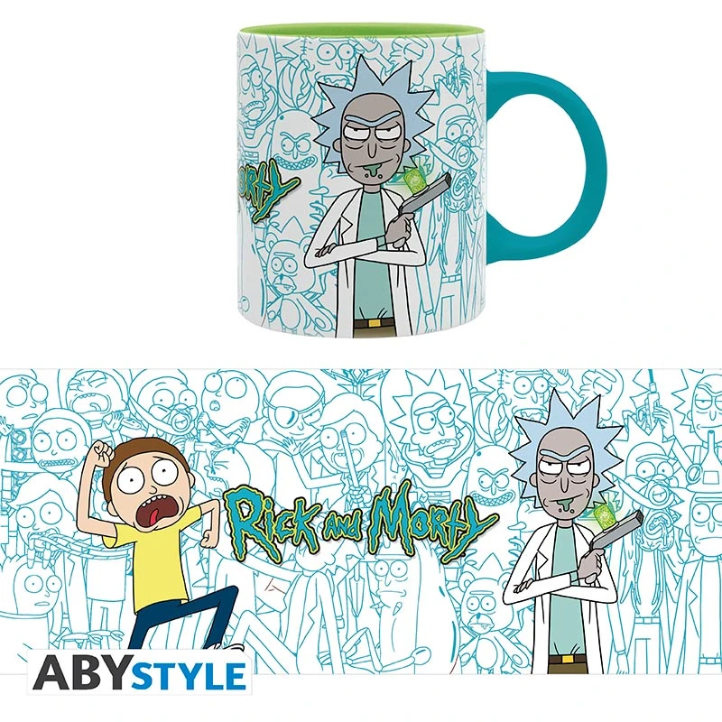 ABYstyle RICK AND MORTY Mug Ricks Et Mortys 4 ABYstyle RICK AND MORTY Mug Ricks Et Mortys – Image 4