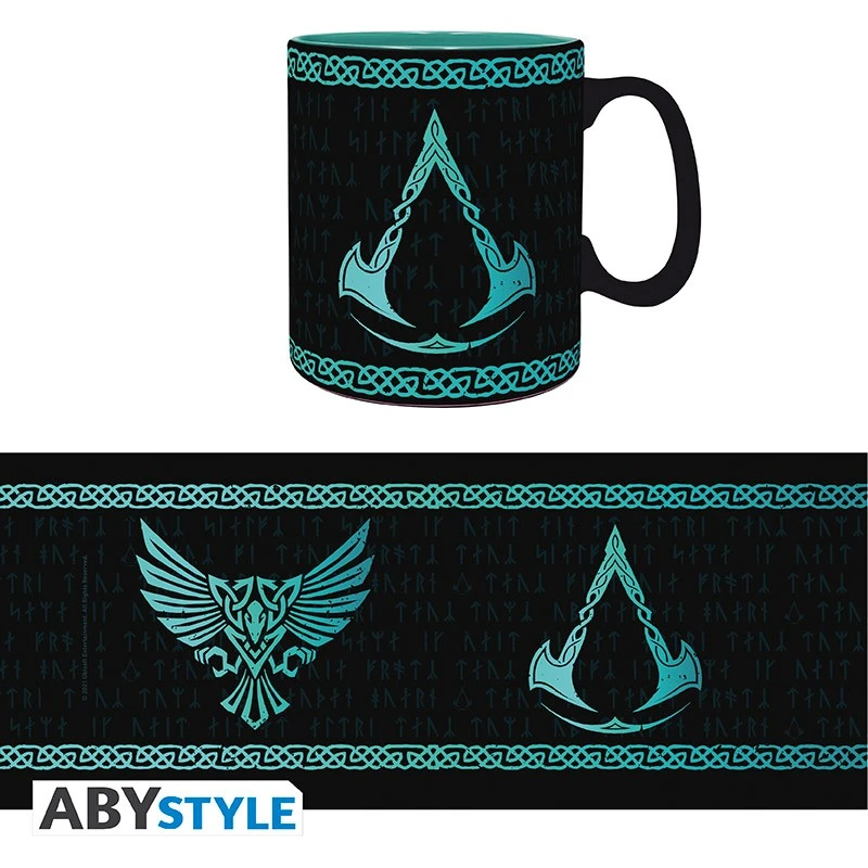 ABYstyle ASSASSIN'S CREED Mug Runes Valhalla Grand Contenant 5 ABYstyle ASSASSIN'S CREED Mug Runes Valhalla Grand Contenant – Image 5