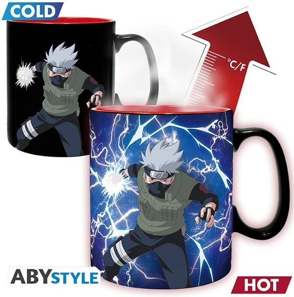 ABYstyle NARUTO SHIPPUDEN Mug Thermo-réactif Kakashi Itachi Grand Contenant 2 ABYstyle NARUTO SHIPPUDEN Mug Thermo-réactif Kakashi Itachi Grand Contenant – Image 2