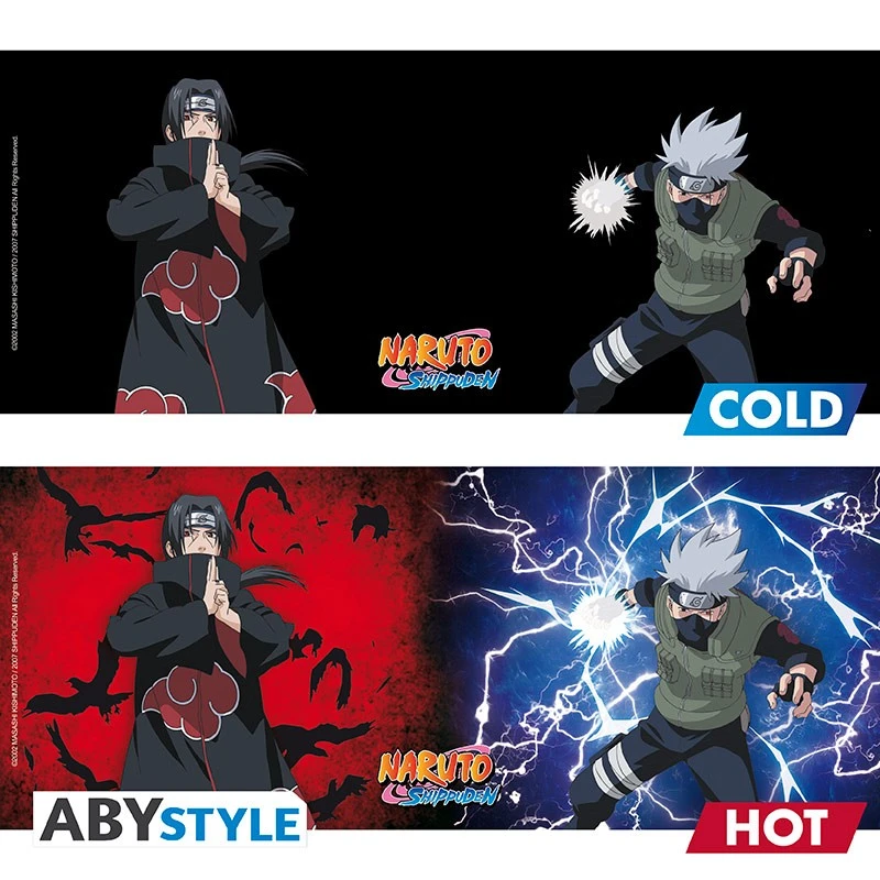 ABYstyle NARUTO SHIPPUDEN Mug Thermo-réactif Kakashi Itachi Grand Contenant 3 ABYstyle NARUTO SHIPPUDEN Mug Thermo-réactif Kakashi Itachi Grand Contenant – Image 3
