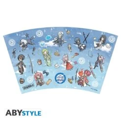 ABYstyle MOI QUAND JE ME REINCARNE EN SLIME Gobelet Avec Paille Graff Art