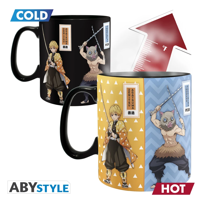 ABYstyle DEMON SLAYER Mug Thermo-réactif Pourfendeurs Grand Contenant 3 ABYstyle DEMON SLAYER Mug Thermo-réactif Pourfendeurs Grand Contenant – Image 3